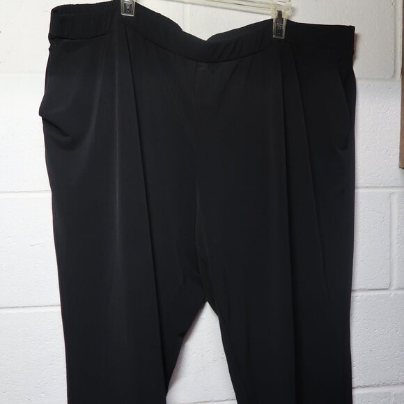 Susan Graver Women's Petite Everyday Black Pants in Size 3XP - Picture 6 of 7